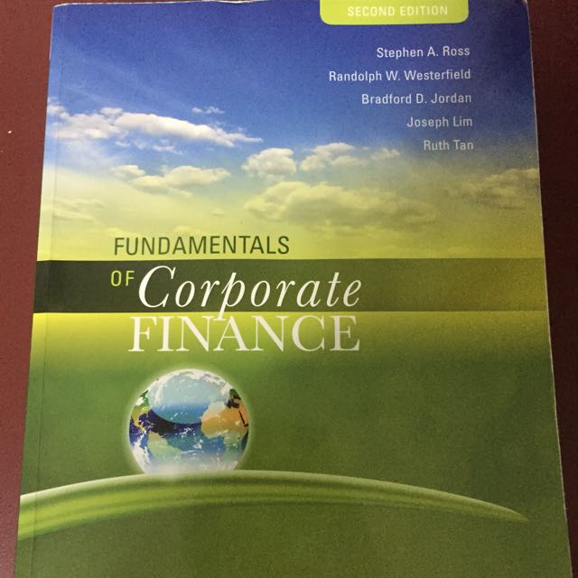 Fundamentals Of Corporate Finance 2nd Edition Mcgraw Hill