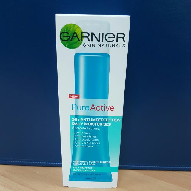 pure active moisturiser