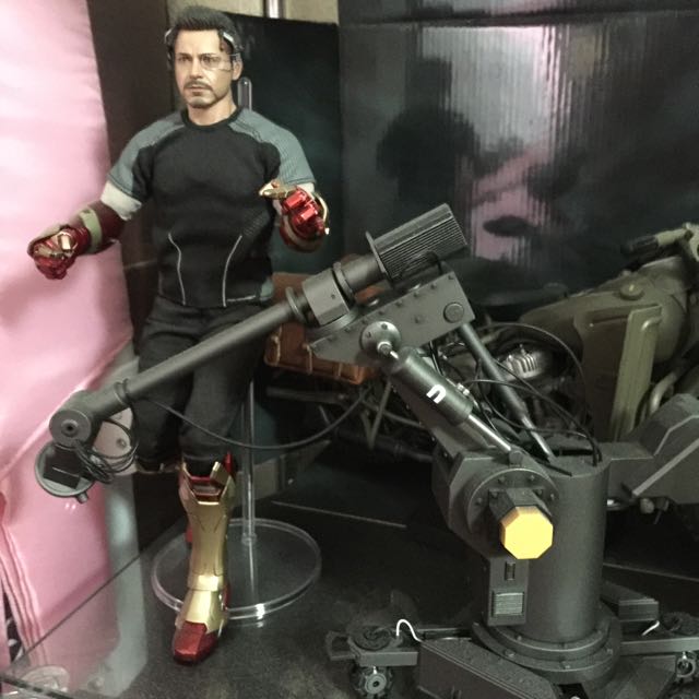 Hot toys iron man 3 tony stark armor testing version hot sale