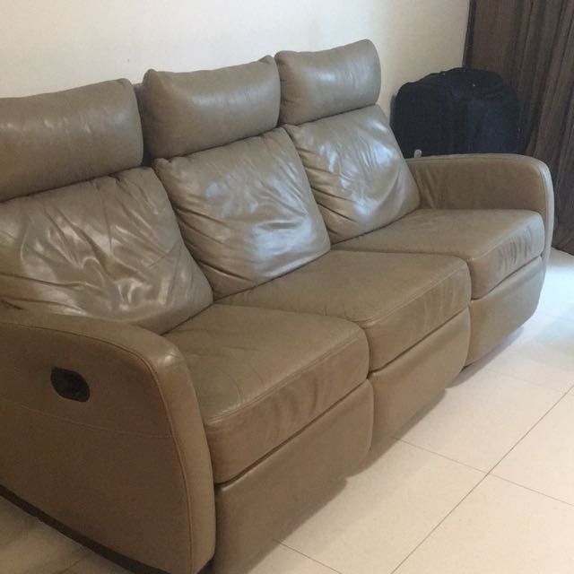Recliner 3 Seater Big Sofa Furniture On Carou Recliner 3 Seater Big Sofa Furniture