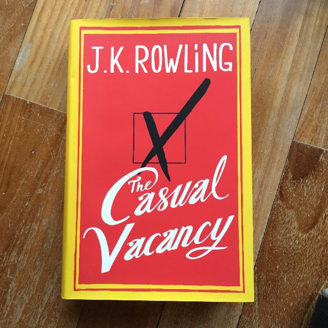 The Casual Vacancy J K Rowling Books Stationery On Carousell