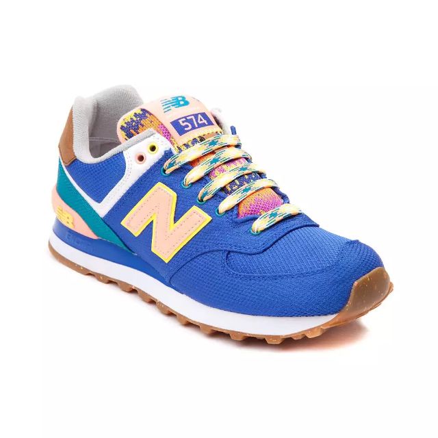 new balance 574 coral