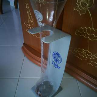 Tiger Tall Glass Jar