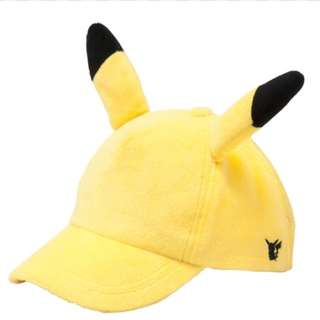 日本pokemon全新神奇寶貝商品-皮卡丘棒球帽