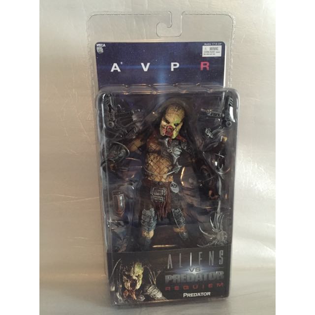 Alien Vs Predator Requiem Neca Action Figure Series Predator Unmasked Hobbies Toys Toys