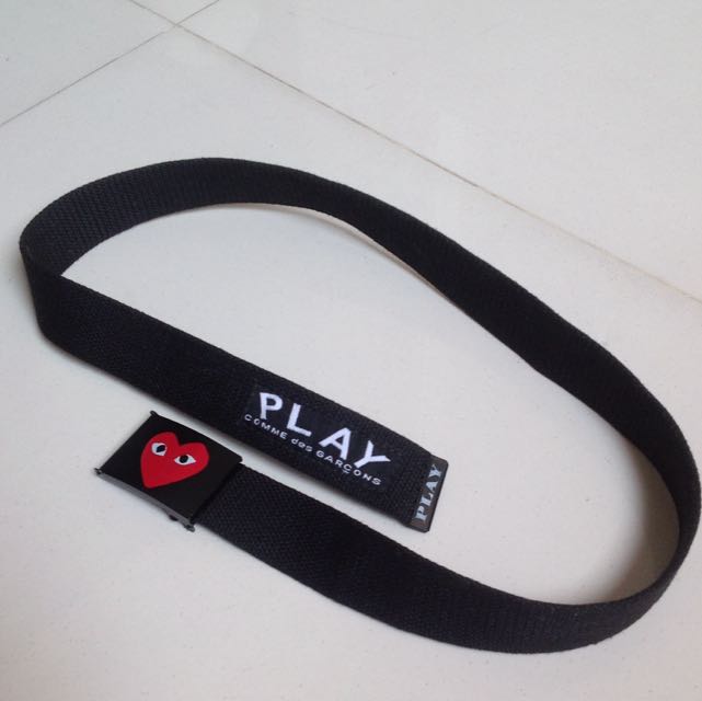 COMME DES GARCONS PLAY Belt Men s Fashion Tops Sets Shirts on Carousell