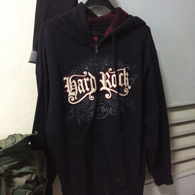 hard rock cafe black hoodie