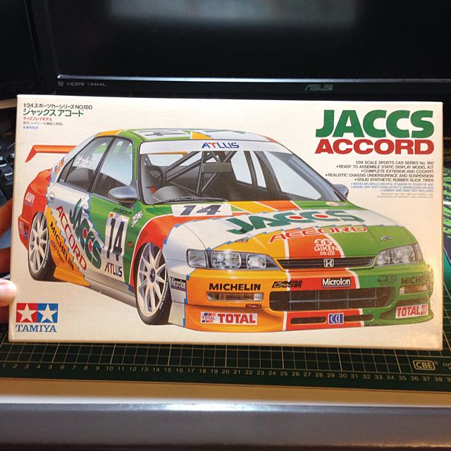 JACCS Honda Accord Tamiya Kit Hobbies Toys Toys Games on