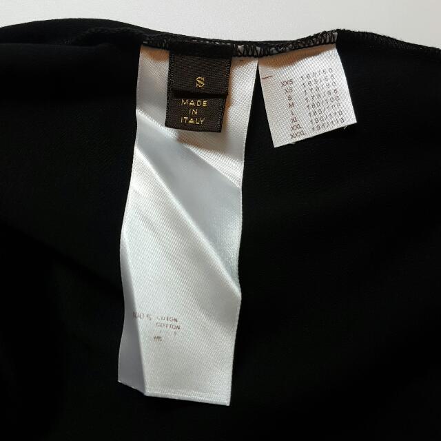 Louis Vuitton LV Mens Polo Shirt Black Damier Logo Pocket Size S AUTHENTIC, Men&#39;s Fashion on ...