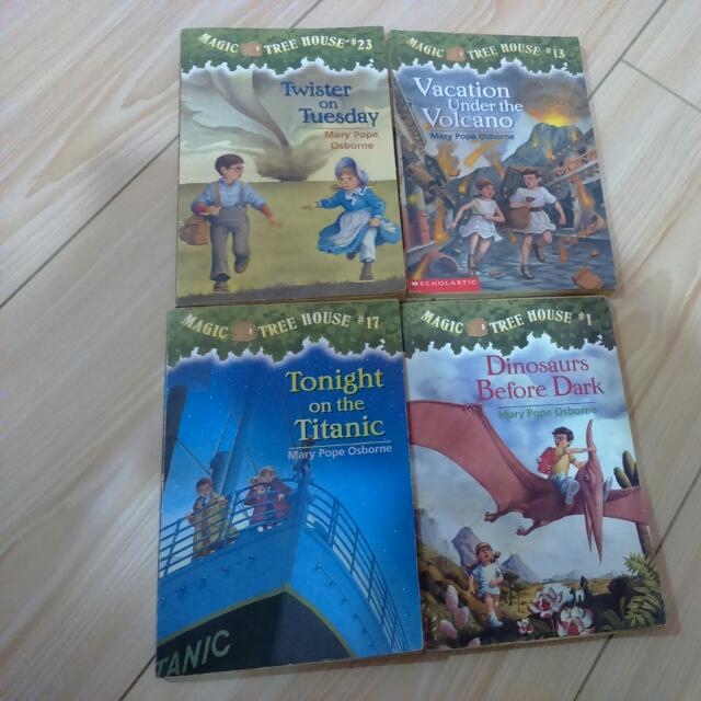 Wallpaper Magic Tree House 1 13 23 And 17 Books Stationery On Carousell For Android Free