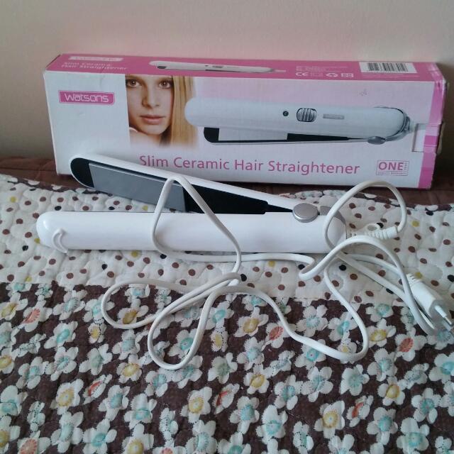 Watsons ceramic hair deals straightener price