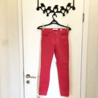 Zara Pink Jeans (Preloved)