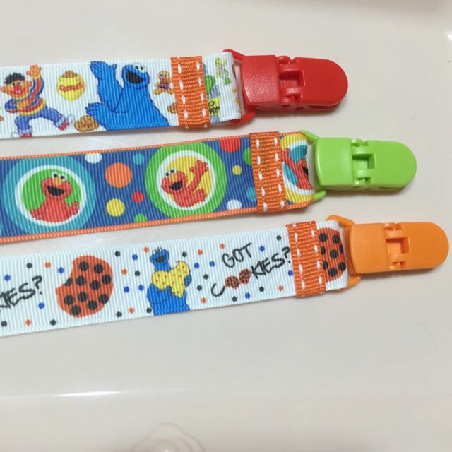 Cookie monster hot sale pacifier