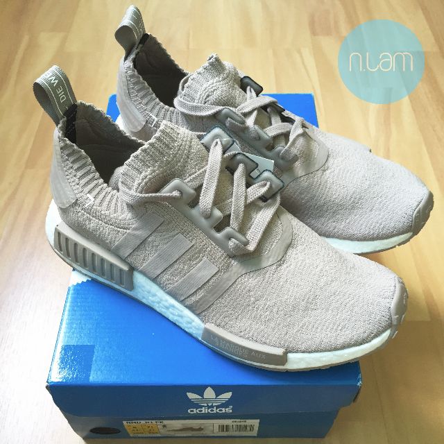 Adidas Nmd R1 Pk Vapour Grey Men S Fashion Footwear Sneakers On Carousell