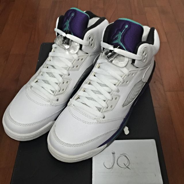 Grape 5 2024 lace locks