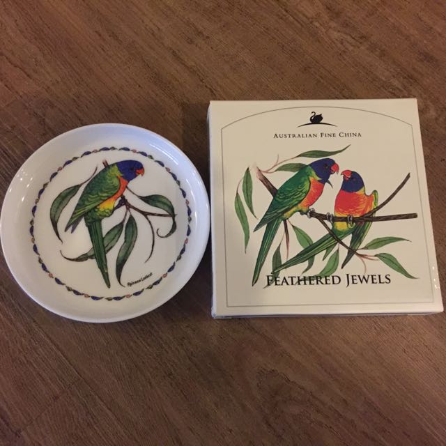 Australian Fine China Feathered jewels, Hobbies & Toys, Memorabilia & Collectibles, Religious