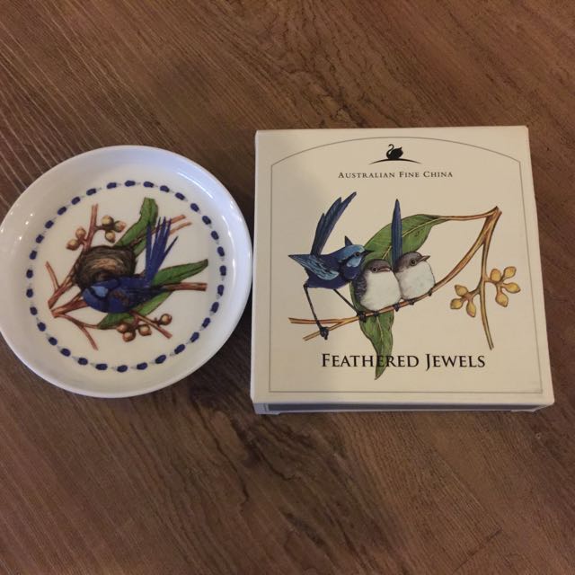 Australian Fine China Feathered jewels, Hobbies & Toys, Memorabilia & Collectibles, Religious