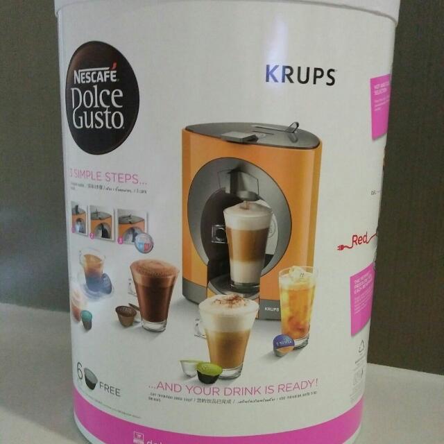 Krups Nescafe Dolce Gusto Oblo Coffee Machine Home Appliances On Carousell