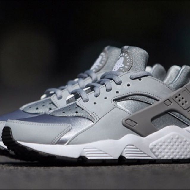 nike huarache grey womens