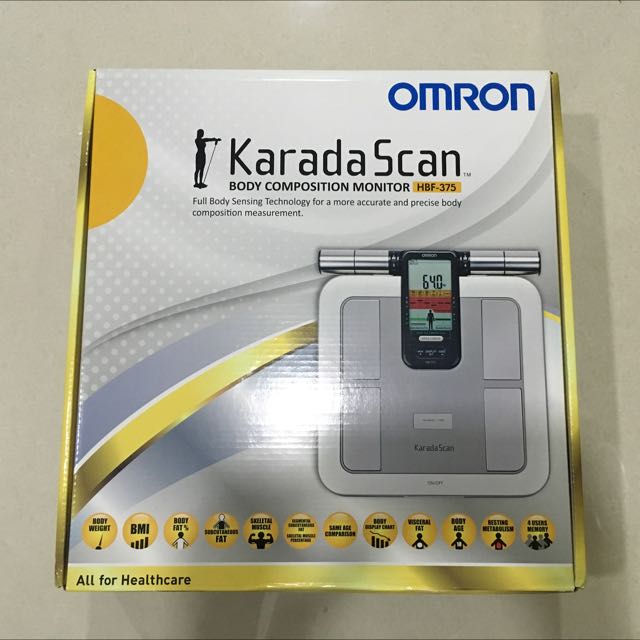 OMRON Karada Scan Body Composition Monitor HBF375, Health & Nutrition