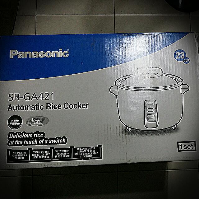 Panasonic Automatic Rice Cooker, TV & Home Appliances, Kitchen