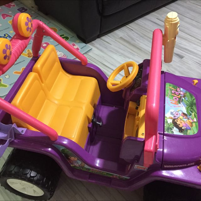 dora the explorer jeep