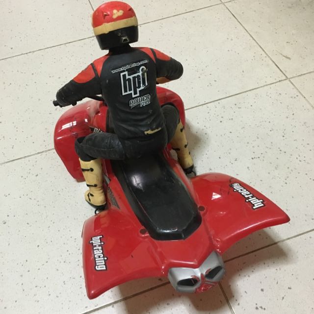 Used HPI RC 1/5 ATV Body And Rider Set, Hobbies & Toys, Toys & Games on Carousell