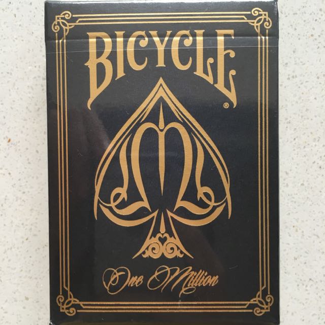 Bicycle one million best sale deck