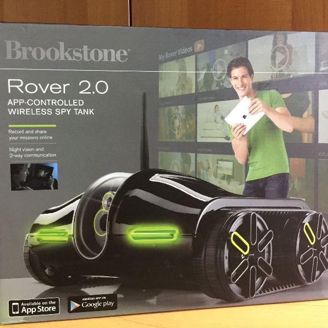 Brookstone Rover 2.0 (Phone App remote control), Hobbies & Toys, Toys