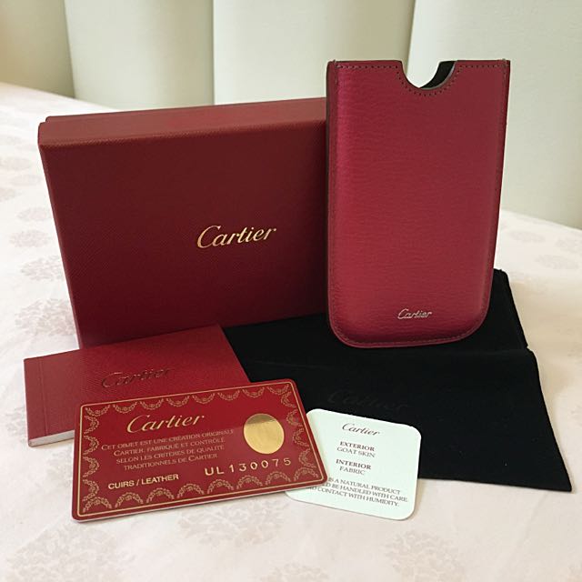 CARTIER RUBY RED CASE (Category: Watches) located in Singapore. Submitted by maytosis (Listing ID 61547031, Image 1). Description: .