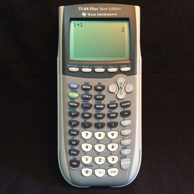 texas instrument ti-84 plus silver edition
