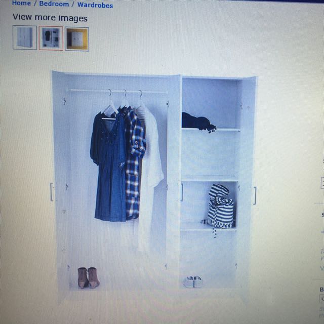 Well Conditioned Ikea Wardrobe, Babies & Kids, Baby Nursery & Kids