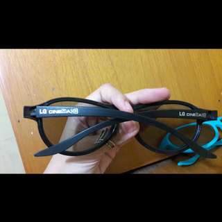 Kaca Mata 3D LG cinema Black