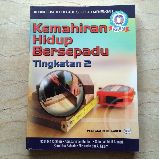 Buku Teks Kemahiran Hidup Bersepadu Tingkatan 2 Textbooks On Carousell