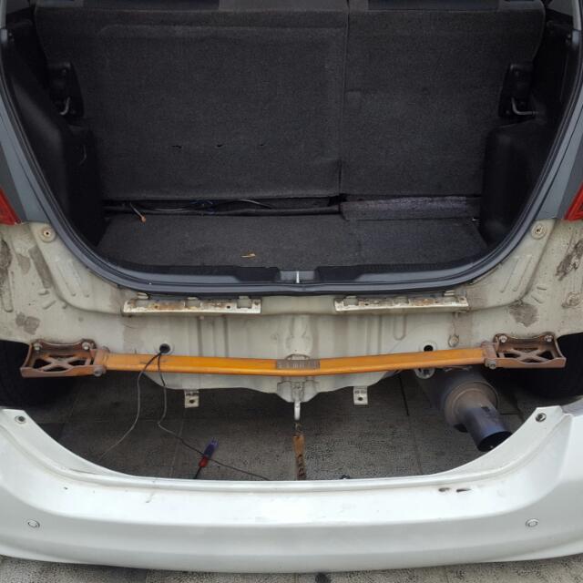 Strut Bar Honda Jazz/Fit GD1/3 Rear Bumper Strut, Car Accessories on