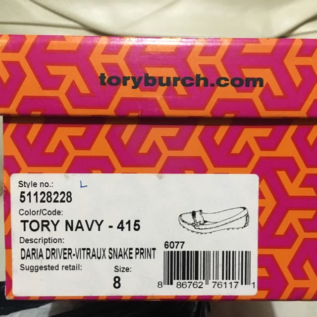 Tory Burch Daria Driver loafers, 名牌, 手袋及銀包- Carousell