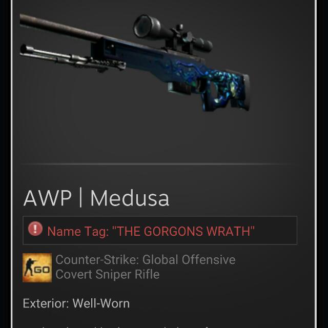  AWP  Medusa (Well-Worn)