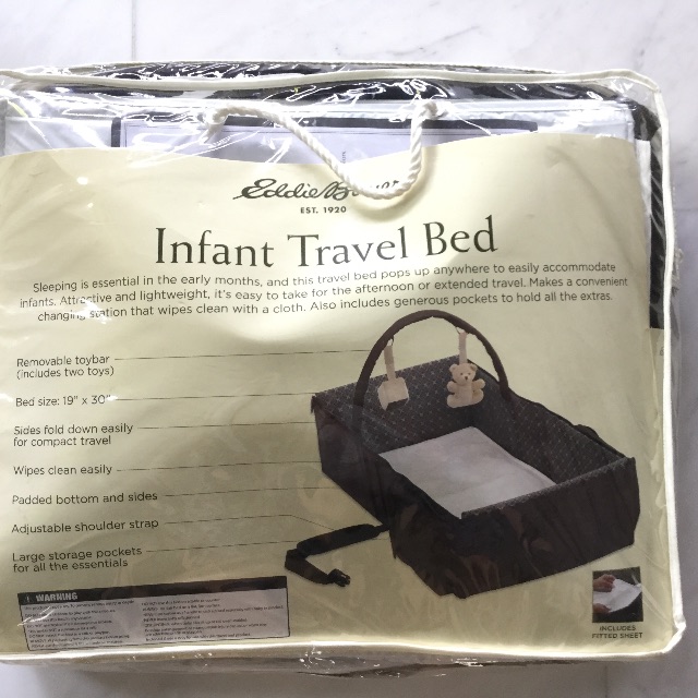 Eddie bauer infant travel bed best sale