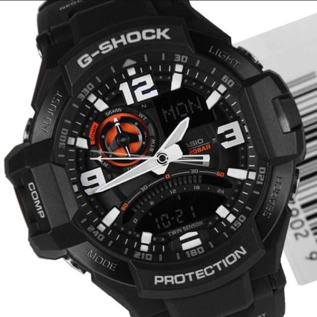 g shock twin sensor neon illuminator
