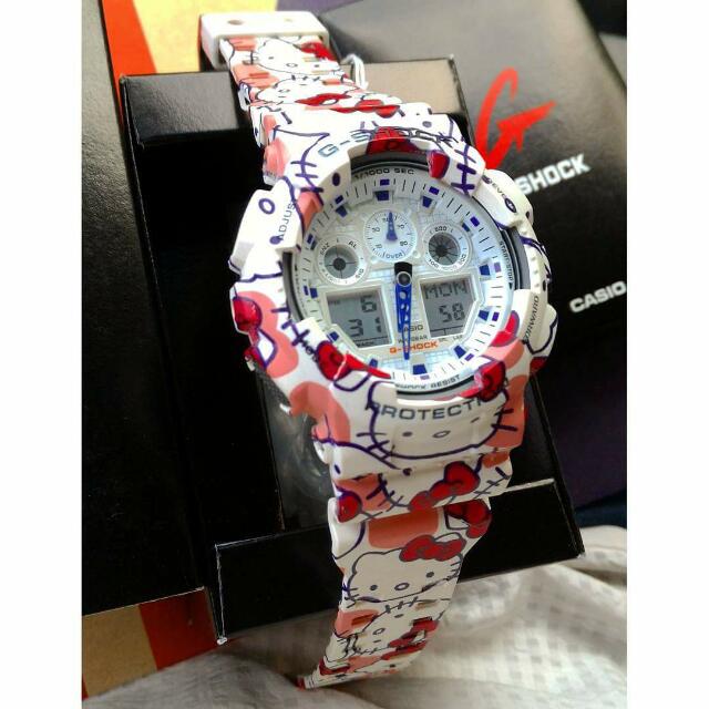 Hello Kitty G shock Watch