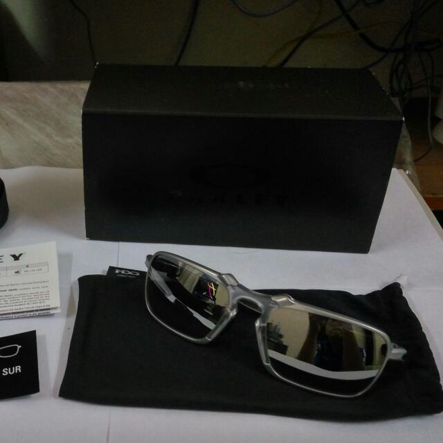 Oakley badman titanium new arrivals