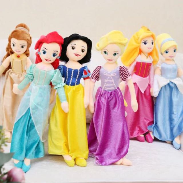 disney princess soft dolls