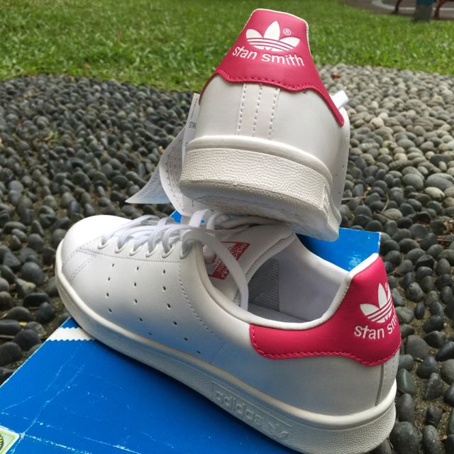 stan smith pink tab