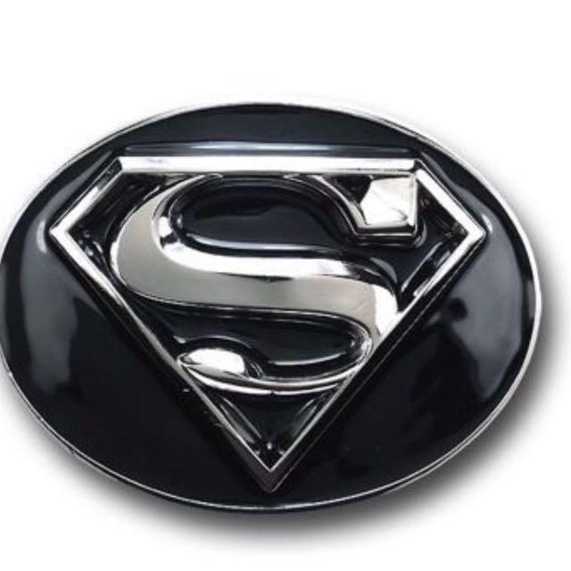 superman belt buckle