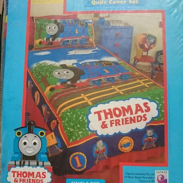 Thomas Train Quilt Cover Set Furniture On Carousell