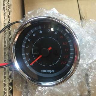 Rpm Meter Universal Chrome Case