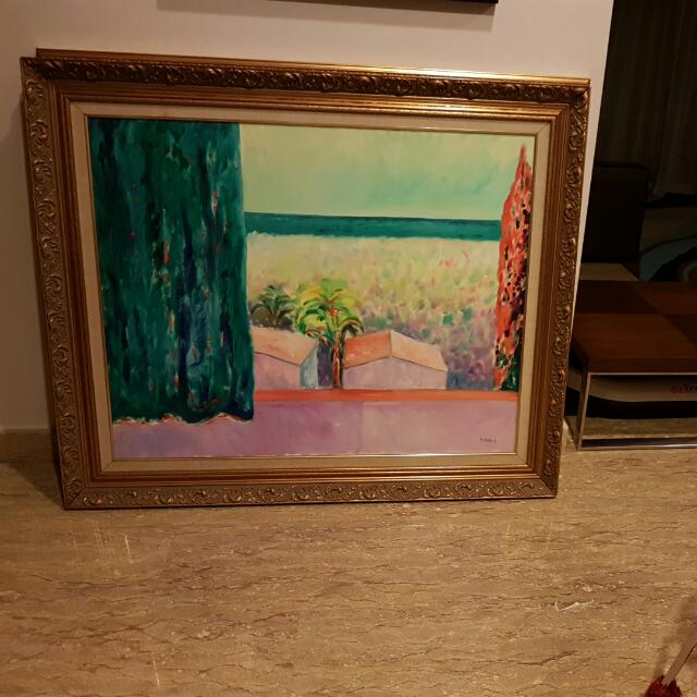 3x Large Oil Paintings Professionally Framed Furniture On Carou - How Much To Get Something Professionally Framed 3x Large Oil Paintings Professionally Framed Furniture On Carou - How Much To Get Something Professionally Framed