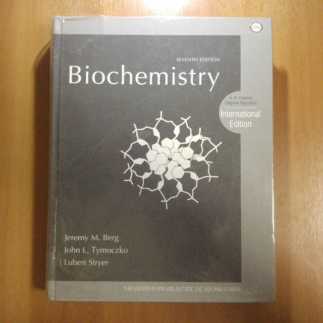 Reserved Biochemistry 7th Edition Books Stationery Textbooks