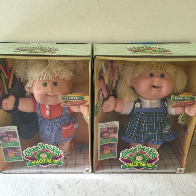 snacktime kid cabbage patch doll