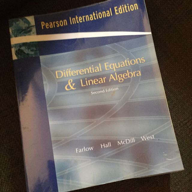 Differential Equations & Linear Algebra MA1506, Hobbies & Toys, Books